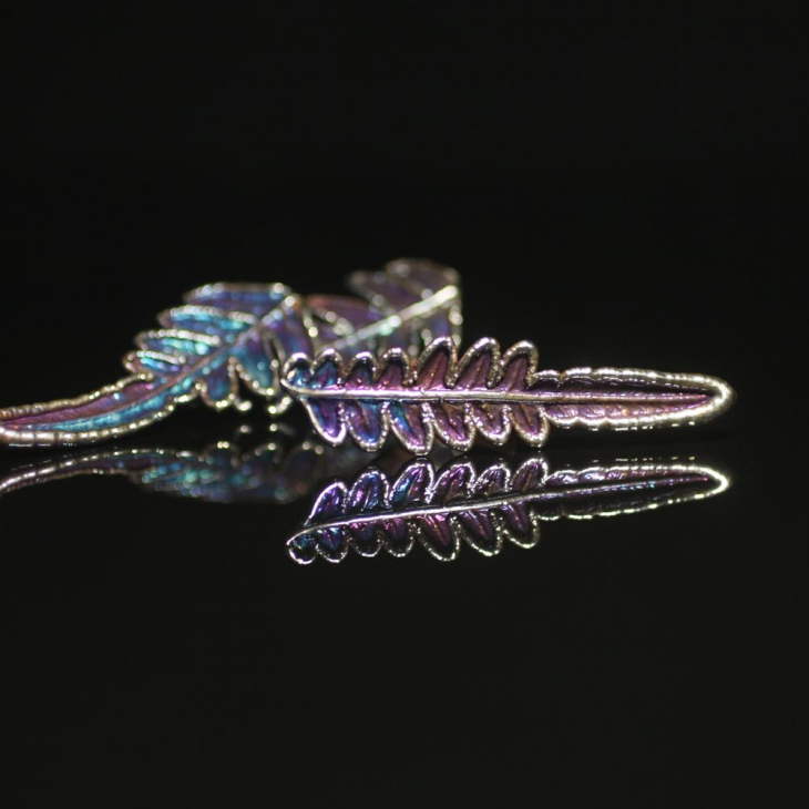 Кольцо в серебре Fern Flower, Папоротник, фото 2